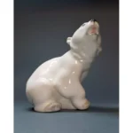 A white bear cub Ceramic Porcelain figurine - Image 4