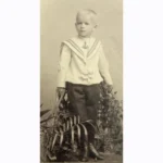 Cabinet Photograph of a Boy - Image 3