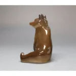 Porcelain Bear is sitting down Figurine RARE - Image 5
