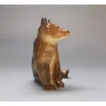 Porcelain Bear is sitting down Figurine RARE - Image 7