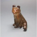 Porcelain Bear is sitting down Figurine RARE - Image 8