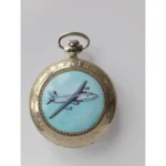 Molnija Pocket Watch "AN-32 Transport Airplane" - Image 2