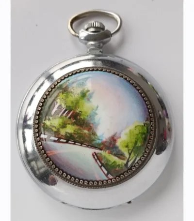 Molnija Pocket Watch "Road"