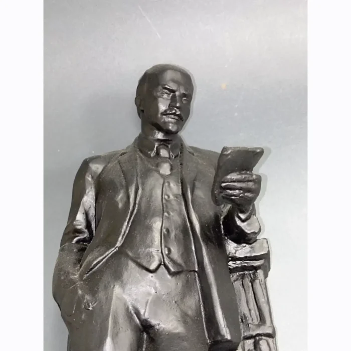 V.I. Lenin Statuette with Book | Rare Soviet-Era Collectible - Image 11