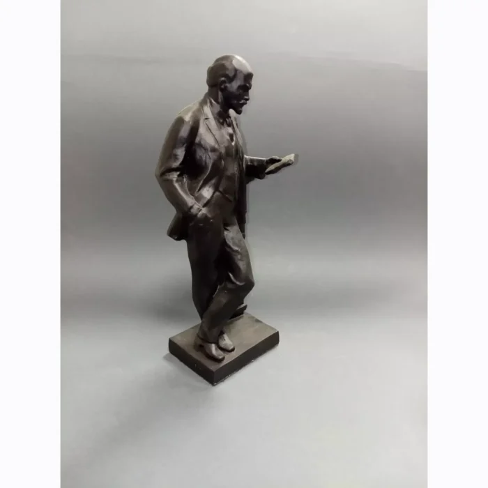 V.I. Lenin Statuette with Book | Rare Soviet-Era Collectible - Image 16