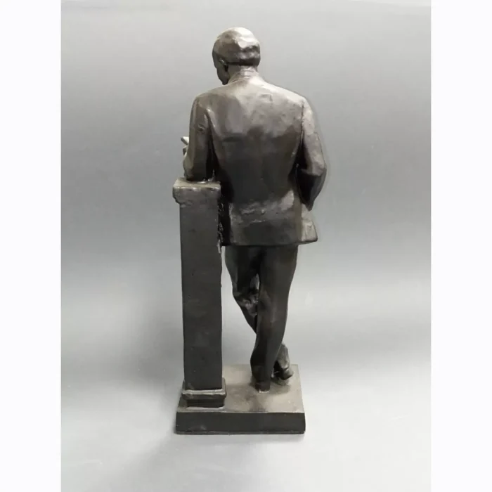 V.I. Lenin Statuette with Book | Rare Soviet-Era Collectible - Image 8