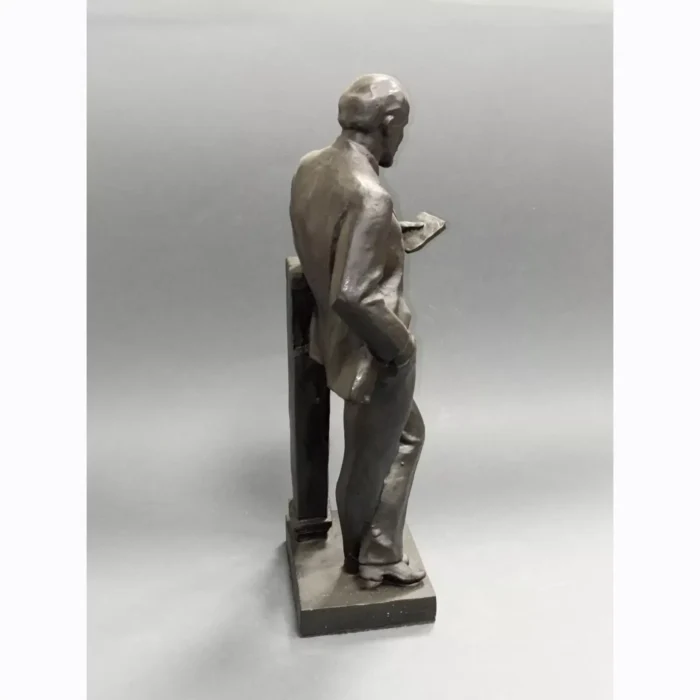 V.I. Lenin Statuette with Book | Rare Soviet-Era Collectible - Image 10