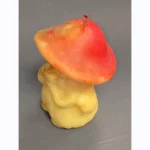 Vintage Handmade Candle Mushroom - Unique Home Decor - Image 3