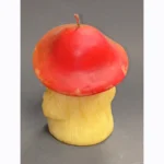 Vintage Handmade Candle Mushroom - Unique Home Decor - Image 4