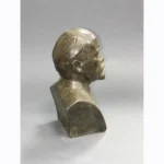 V.I. Lenin Metal Bust | Rare Soviet-Era Sculpture - Image 6