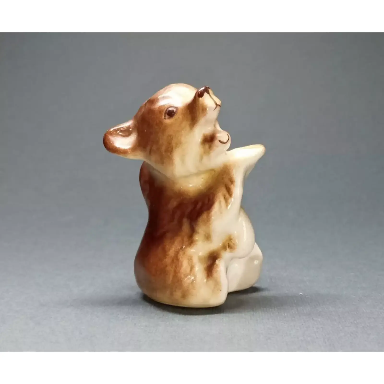 Ceramic Porcelain Roaring Bear Statue figurine (2) Porcelain Roaring Bear figurine - Image 3
