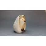 Hand-Painted Porcelain Hedgehog Figurine - Image 9