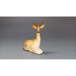 Porcelain Deer Figurine by LFZ - Image 3