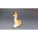 Porcelain Deer Figurine by LFZ - Image 5