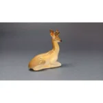 Porcelain Deer Figurine by LFZ - Image 9