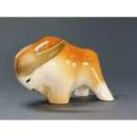 Porcelain Bull figurine from LFZ - Image 4