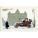 Vintage Postcard Automobile-taxomotor