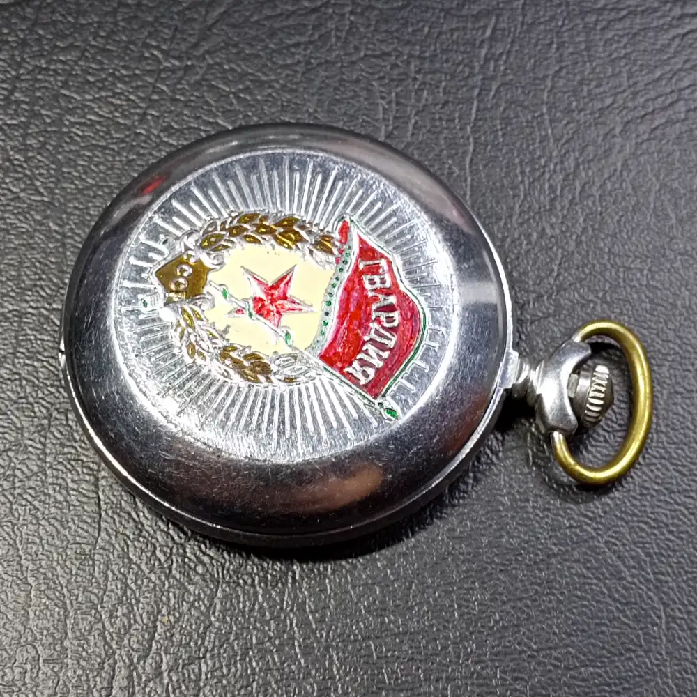 IMG_20241016_185147 Pocket watch Molnija Vintage Soviet Gvardiya