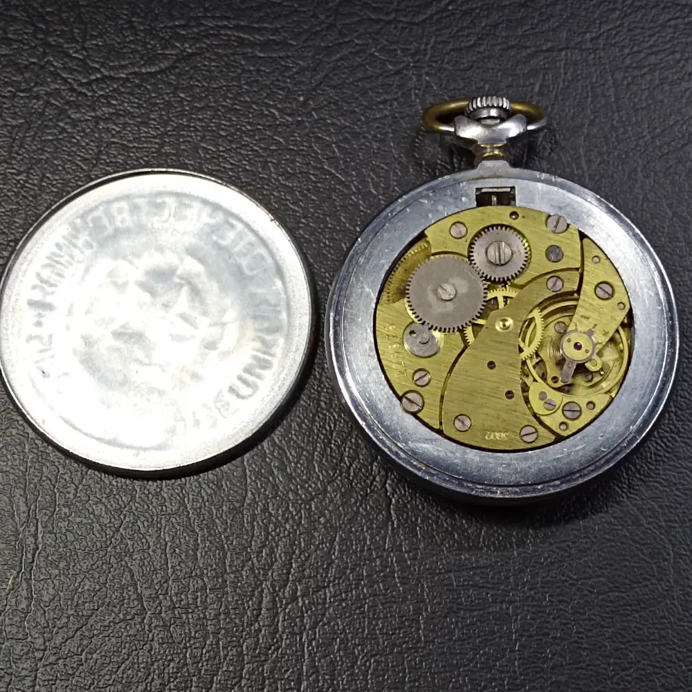 IMG_20241016_185452 Pocket watch Molnija Vintage Soviet Gvardiya