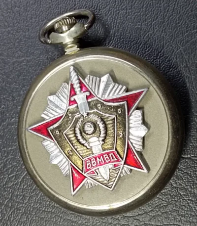 Pocket Watch Interior Ministry troops Molnija