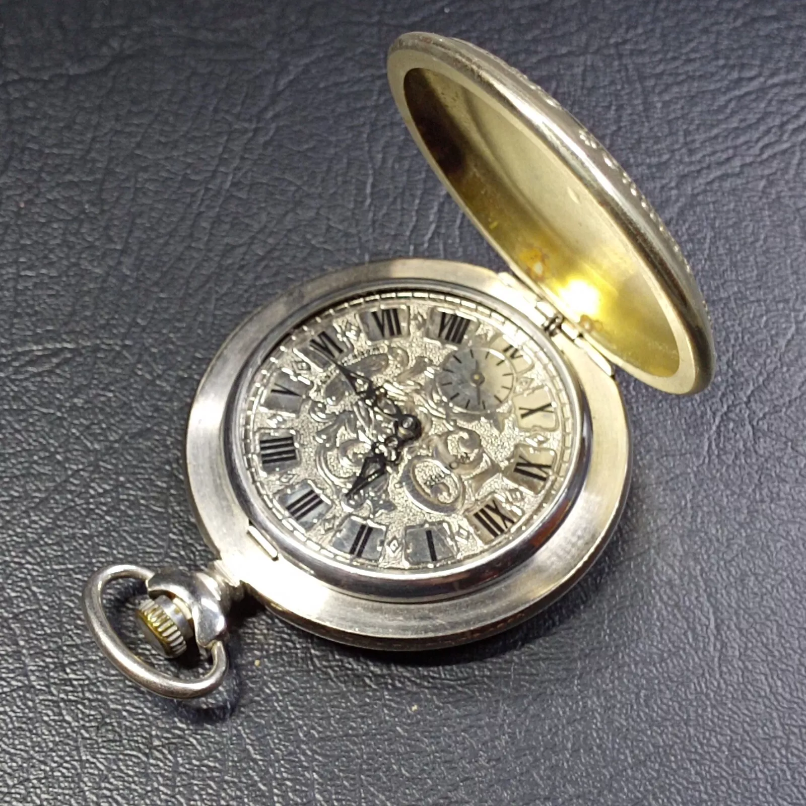 Pocket Watch Soviet Victory WW2 Molnija Mechanical _16 Pocket Watch Soviet Victory WW2 Molnija Mechanical