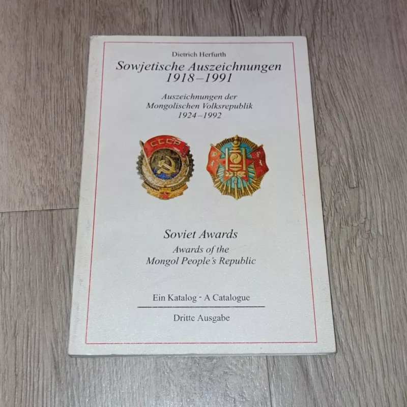 SOWJETISCHE AUSZEICHNUNGEN 1918-1991