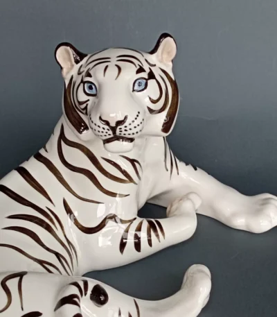 Tiger big Black and white