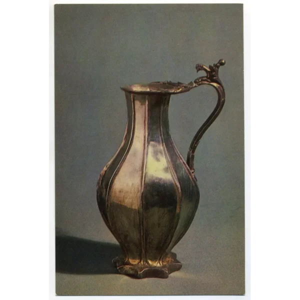 Vintage PostCard Byzantine silver Eight-sided ewer